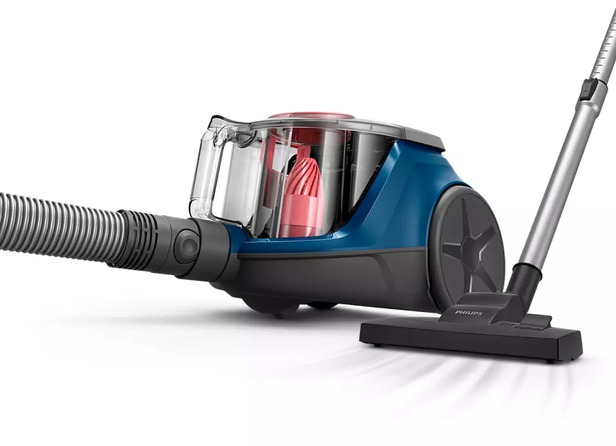 Philips Vacuum cleaner | XB2123/09 | Bagless | Power 850 W | Dust capacity 1.3 L | Dark Blue/Peach